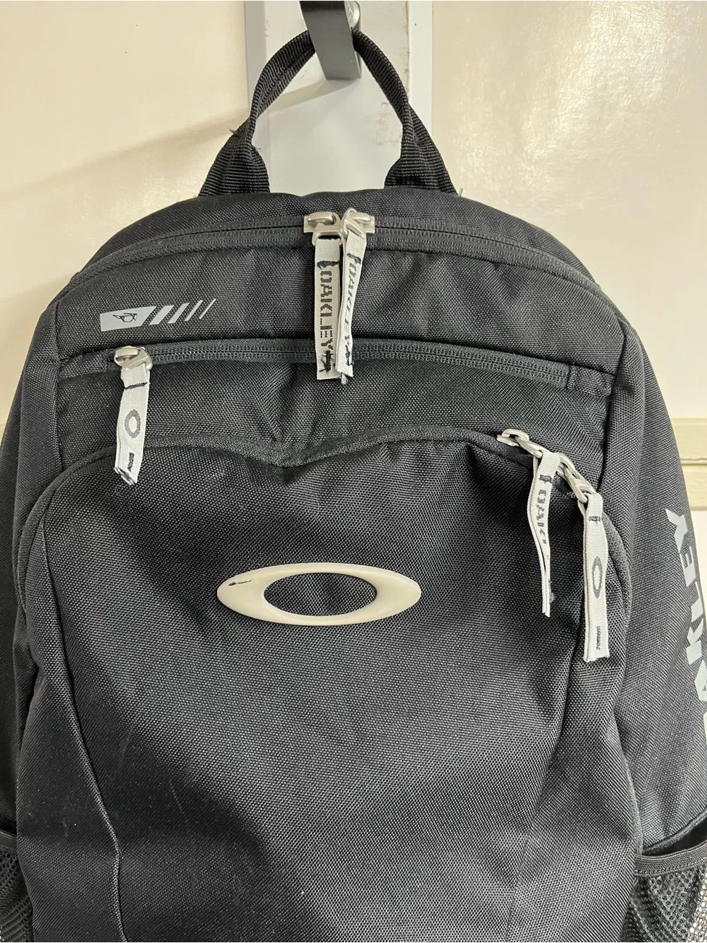 Oakley Black Men's Laptop Backpack with Logo